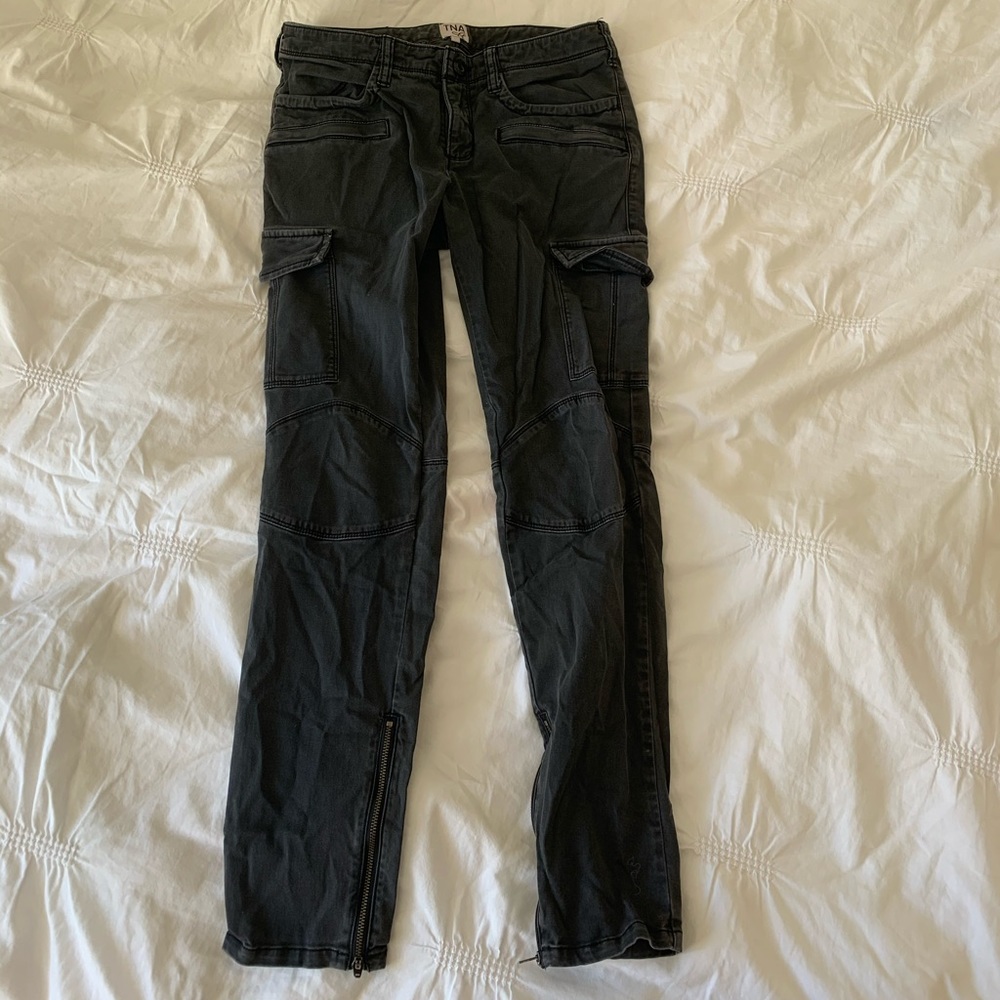 TNA skinny cargo pants